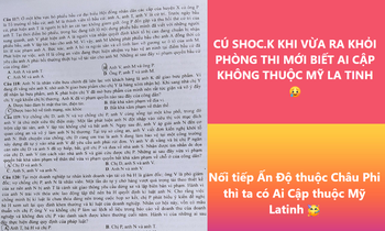 Những tình huống "miệng cười tim đau" của teen 2K5 khi làm bài thi tốt nghiệp