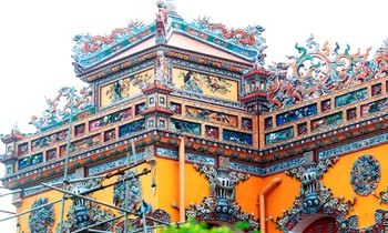 Chiêm ngưỡng cung điện độc đáo, nguy nga trong Đại nội Huế sắp hoàn thành trùng tu