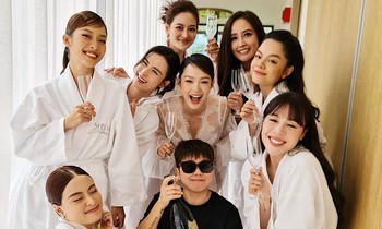 Hé lộ hình ảnh đầu tiên của Minh Hằng trước đám cưới được tổ chức kín đáo