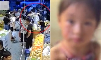 Người bán hàng làm rơi quả sầu riêng vào mặt bé gái gây thương tích, phản ứng khó chấp nhận