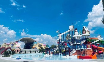 Công viên nước khổng lồ có "visual đỉnh cao" mới xuất hiện ở Đồng Nai khiến teen háo hức