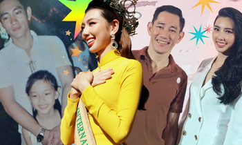 Ảnh thời trẻ của bố Miss Grand 2021 Thùy Tiên gây sốt vì vẻ ngoài điển trai hệt tài tử