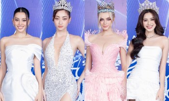 Miss World 2021 Karolina Bielawska đẹp như công chúa cổ tích, đọ sắc cùng dàn Hoa - Á hậu Việt