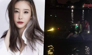 Nữ diễn viên Tangmo Nida (Chiếc Lá Cuốn Bay) rơi xuống sông, đến giờ vẫn chưa rõ tung tích