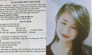 Vụ nữ sinh 16 tuổi mất tích sau khi từ Phú Yên vào TP.HCM xin việc: Có cuộc gọi đến đòi tiền chuộc