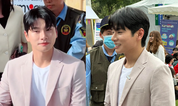 Lee Yi Kyung tái ngộ fan Việt, visual đẹp tỏa nắng bất chấp cam thường
