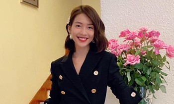 Khả Ngân phối đồ cao tay ở "11 Tháng 5 Ngày": Diện lại đồ cũ, biến váy thành áo và gì nữa?