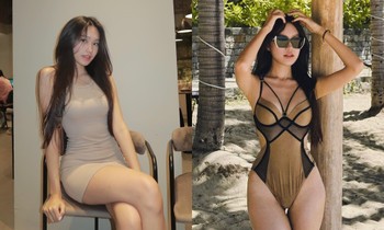Sửng sốt với vòng eo 55, vòng hông quả táo của cô gái lọt Top 10 Hoa hậu Việt Nam