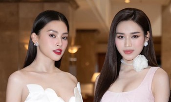 Bên cạnh gương mặt hoàn hảo, Tiểu Vy còn có một điểm cực phẩm giống Đỗ Thị Hà