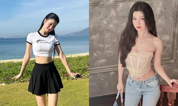 Phương Nhi "flex" vóc dáng trước khi thi quốc tế: Vòng eo siêu thực thu hút mọi ánh nhìn