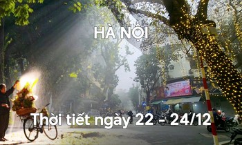 Hà Nội có sương mù rải rác ít ngày đầu tuần