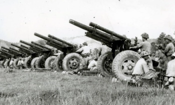 Pháo 105mm là nỗi khiếp sợ của quân Pháp trong chiến dịch Điện Biên Phủ Ảnh: tư liệu