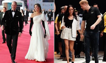 Trang phục đẹp tuyệt vời nhất của Công nương Kate và Meghan năm 2023: Thấy rõ rệt phong thái không giống biệt