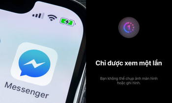 Messenger cập nhật tính năng gửi ảnh chỉ xem 1 lần, tự động xóa sau khi xem xong