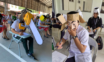 Độc kỳ lạ Philippines: Sinh viên hào hứng group nón chống mod vì như thế design vượt lên trên cưng