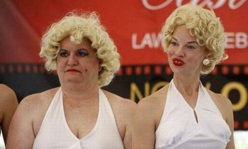 'Sốc' với cuộc thi hóa trang thành Marilyn Monroe