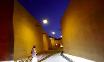 Một góc ở thành phố lịch sử Diriyah ở Riyadh. (Ảnh: Reuters)
