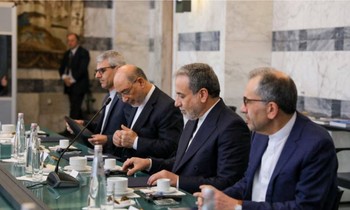 Ngoại trưởng Iran dự cuộc họp với người đồng cấp Ý tại Rome ngày 19/4. (Ảnh: Reuters)