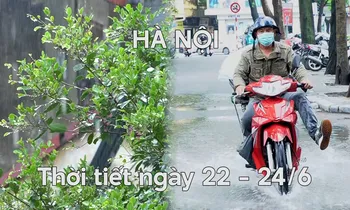 Hà Nội có mưa dông kéo dài tới khi nào?
