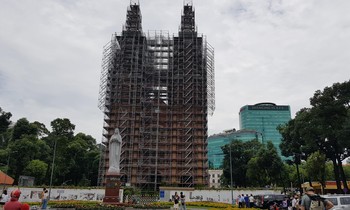 Nhà thờ Đức Bà ở TPHCM khi nào mới được tu bổ xong?