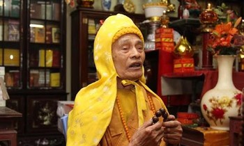 Đức Pháp chủ Thích Phổ Tuệ được mệnh danh là "lão nông tăng"