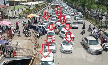 Xe ô tô taxi, hợp đồng che biển để 'né' camera xử phạt nguội