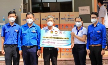 Chương trình “Sản sẻ yêu thương chung tay vượt qua đại dịch” tiếp sức tỉnh Bình Dương