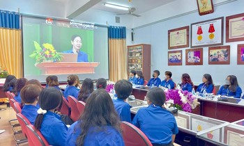 Thành Đoàn TP. HCM tổ chức học tập Nghị quyết Đại hội Đoàn các cấp cho toàn đoàn viên thành phố