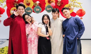 Không gian check-in Tết độc đáo ở các trường đại học tại TP. HCM