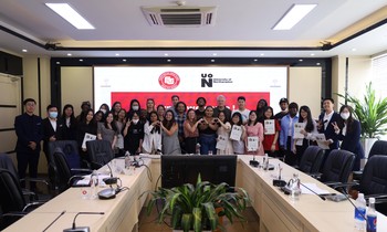 Giao lưu sinh viên quốc tế sau đại dịch COVID-19 tại trường Đại học Ngoại thương