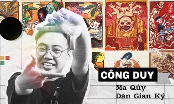 Giám đốc sáng tạo trẻ và truyện ma dân gian cùng những nét vẽ hiện đại