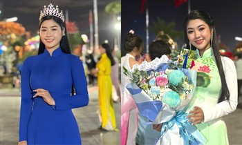 Nữ sinh Sư phạm là Tân Hoa khôi Cuộc thi Sắc Hoa Bên Dòng Sa Giang