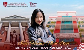 Tân thủ khoa UEB rời 'xứ sở cờ hoa' để học tại Việt Nam, chinh phục thêm nhiều vùng đất mới