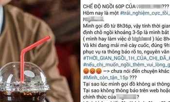 Quán cà phê bị khách tố thô lỗ vì "đuổi khách" sau chưa đầy 1 tiếng, đại diện quán nói gì?
