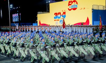 38 khối Quân đội, Công an lần đầu hợp luyện diễu binh ở TPHCM