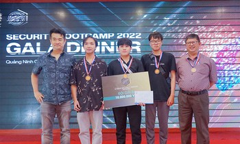 Trường đại học duy nhất đạt giải ở Security Bootcamp 2022