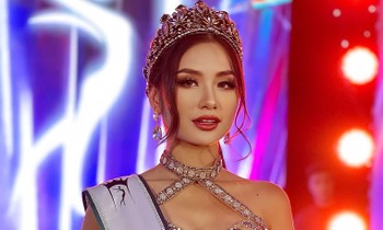 Nguyễn Thanh Hà đăng quang Hoa hậu Môi trường Thế giới 2023