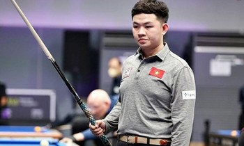 Đánh bại tay cơ số 1 thế giới, Việt Nam chắc suất ở tứ kết World Cup carom 3 băng
