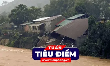 TIÊU ĐIỂM: Mưa lũ do bão số 1 làm 6 người chết và mất tích, nhiều thiêt hại nghiêm trọng