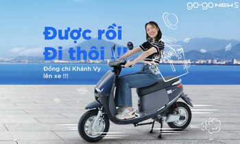 Xuất hiện xe máy điện với công nghệ đến từ tương lai giữa thời 'bão' giá xăng