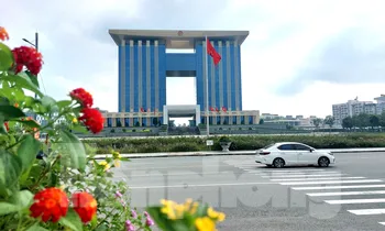 Trung tâm hành chính tỉnh Bình Dương. Ảnh: H.C