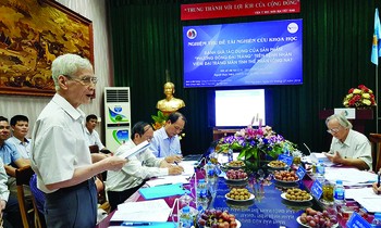 Nghiệm thu đề tài nghiên cứu khoa học Phương Đông Đại Tràng