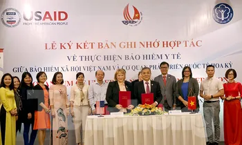 Ký kết hợp tác giữa USAID với BHXH Việt Nam để nâng cao năng lực quản lý hệ thống Bảo hiểm Y tế.