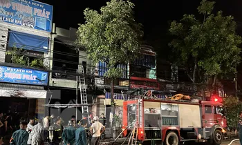 Cháy nhà trong đêm ở Đà Nẵng, thiêu rụi nhiều tài sản