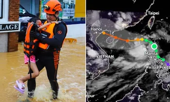Bão Yagi gây ngập lụt mênh mông ở Philippines, có thể đổ bộ nước ta vào hôm nào?