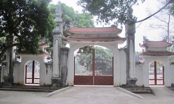 Di tích lịch sử Quốc gia Đền Hương Gia sẽ được TP Hà Nội hỗ trợ tu sửa, chống xuống cấp.