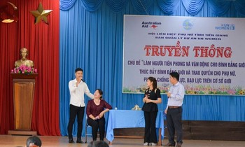 Tiền Giang vận động nam giới tham gia các hoạt động bình đẳng giới