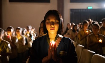 Những khoảnh khắc đẹp tại khóa tu 'Về nguồn' chùa Bái Đính năm 2023