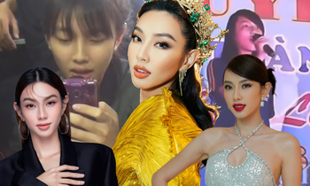 Hoa hậu Thùy Tiên bị đào thời "xì-tin" hát quên lời, Hoa hậu Đỗ Mỹ Linh hành động đáng yêu