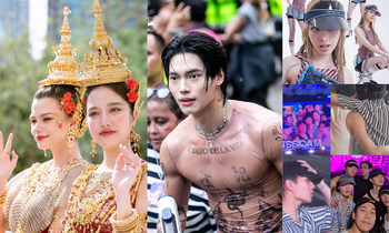 Chùm ảnh trai xinh gái đẹp tại Songkran 2025: FreenBeck là nữ thần, Win "lạ lắm"